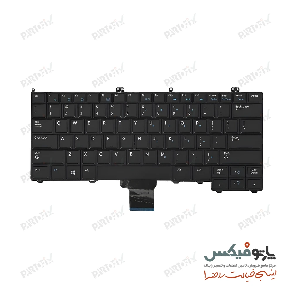 کیبورد لپ تاپ دل Latitude 3450 با بک لایت